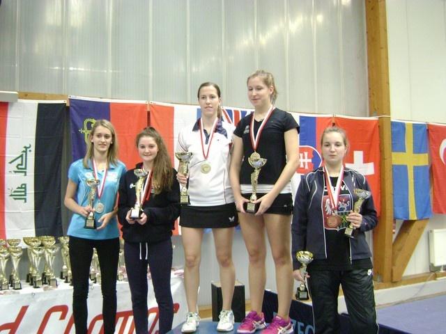 3 miejsce i brąz dla Eweliny Olechnik, partnerka musiała jechac, fot. S. Nowak